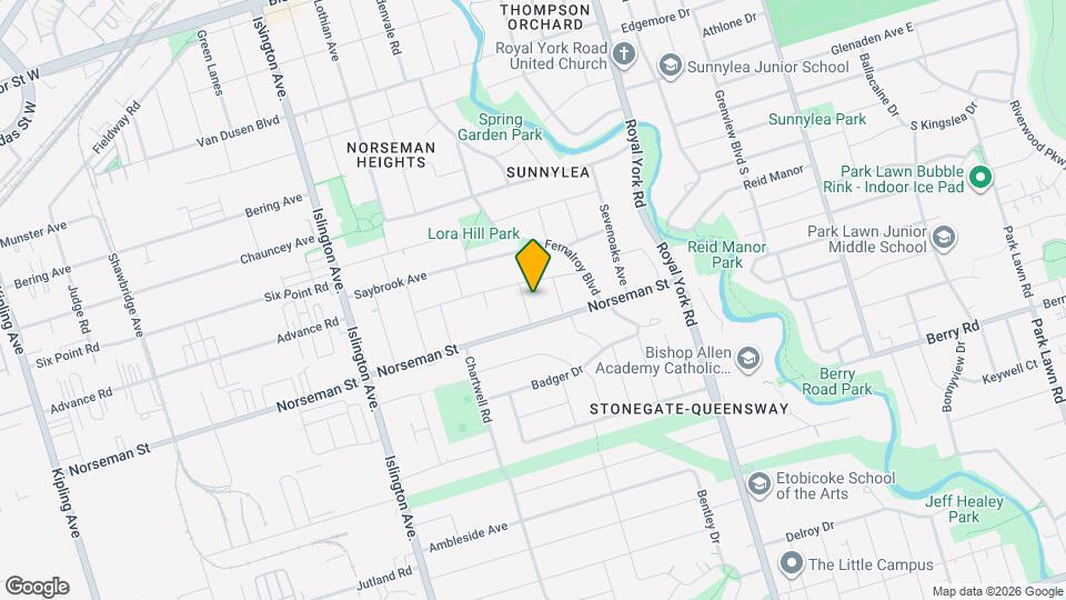 7 Placid Rd Map and Location Details