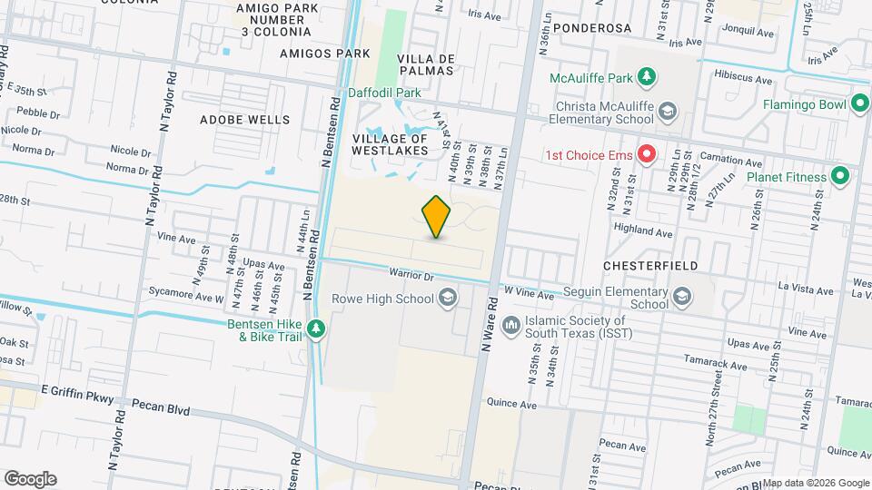 3909 La Vista Ave, Unit Unit 1 Map and Location Details