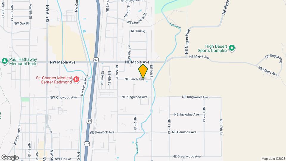 752 NE Larch Ave Map and Location Details