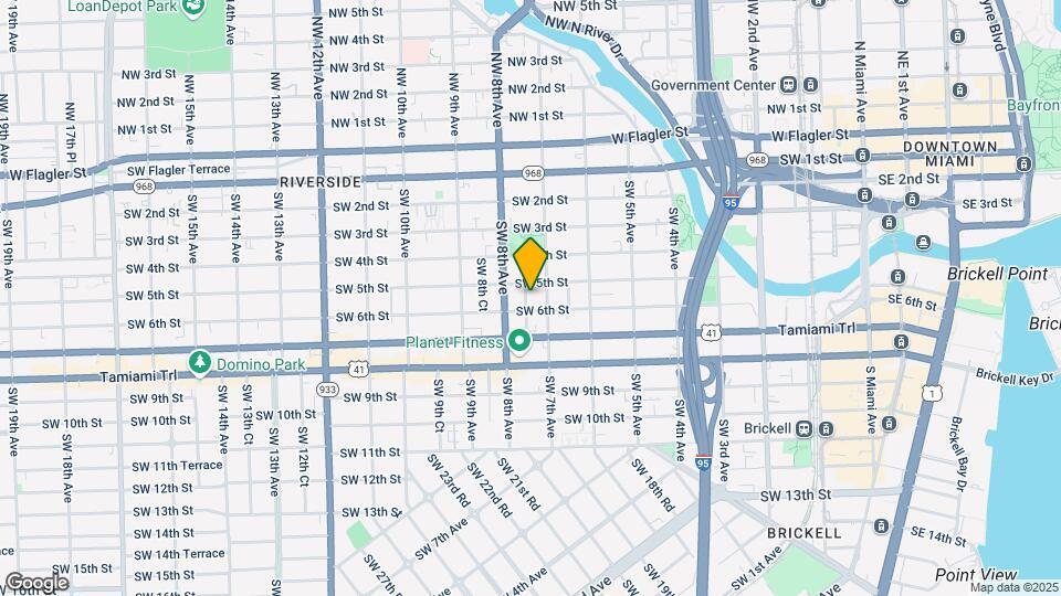 529 SW 7th Ct Map and Location Details