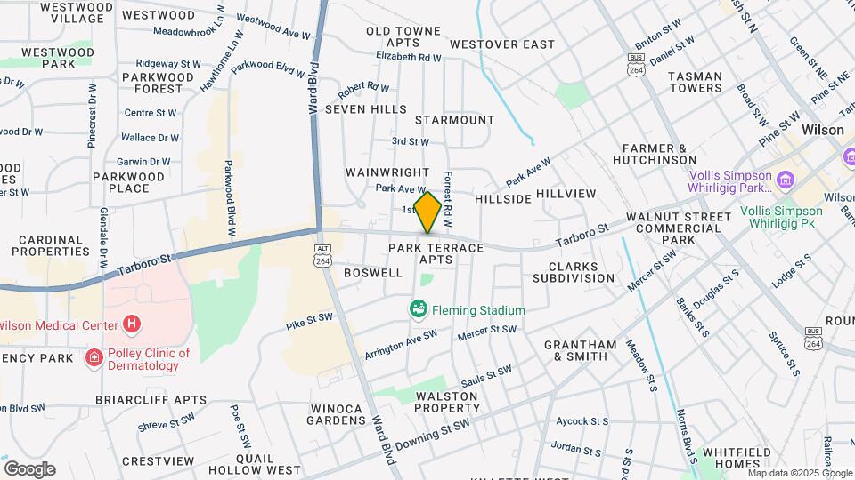 1011 Tarboro St Mapa y Detalles de la Ubicación