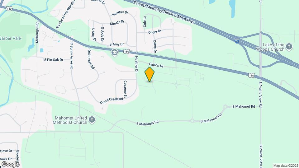 1219 S Roberto Rd Map and Location Details