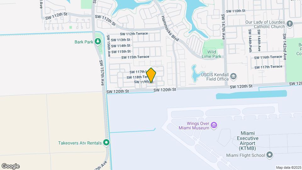 15297 SW 119th Ter Mapa y Detalles de la Ubicación
