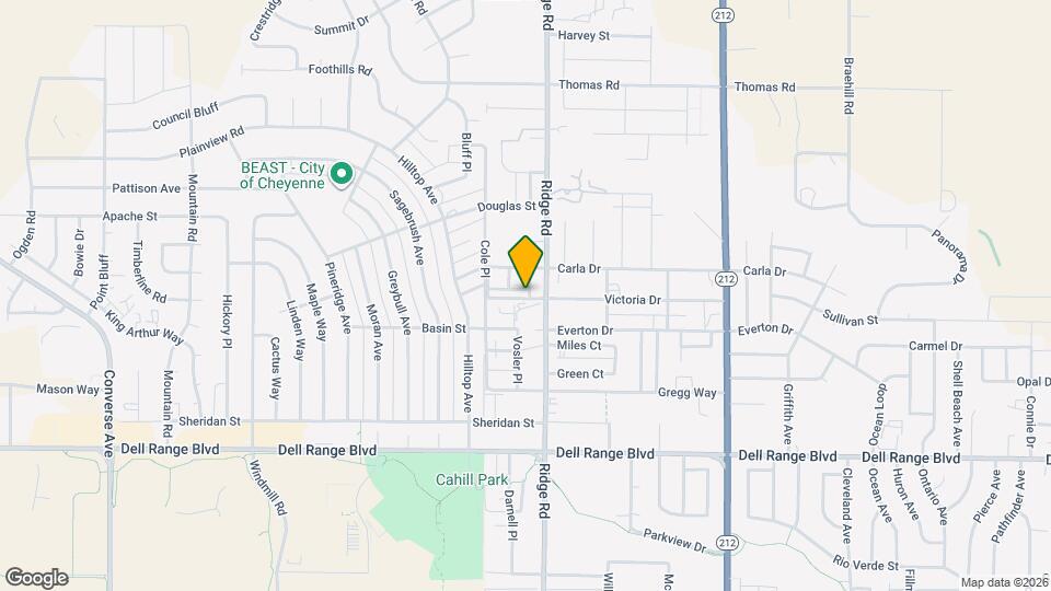 3313 Dean Paul Dr Map and Location Details