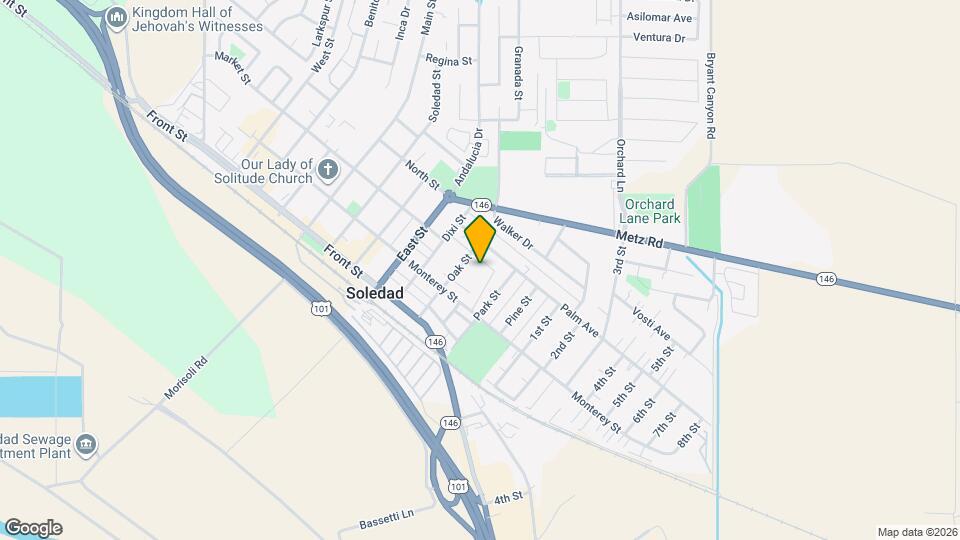 110 Buena Vista Pl Map and Location Details