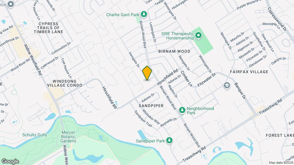 23403 Verngate Dr Mapa y Detalles de la Ubicación