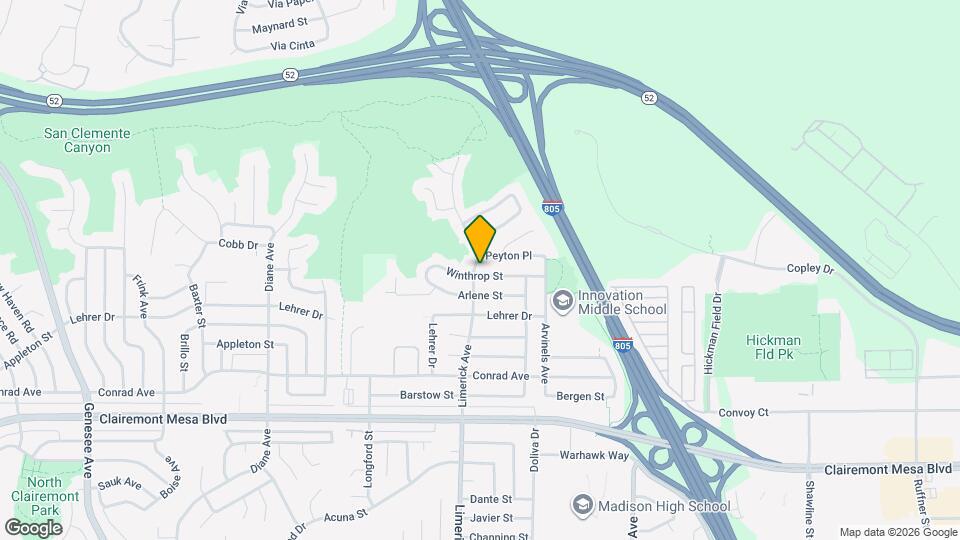 5151 Limerick Ave Map and Location Details