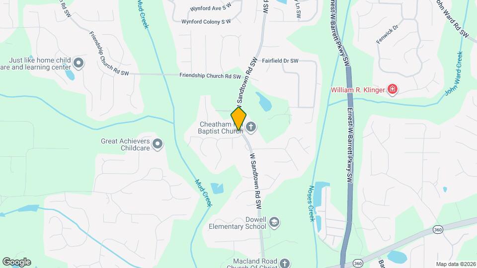 2850 Carnegie Way SW Mapa y Detalles de la Ubicación