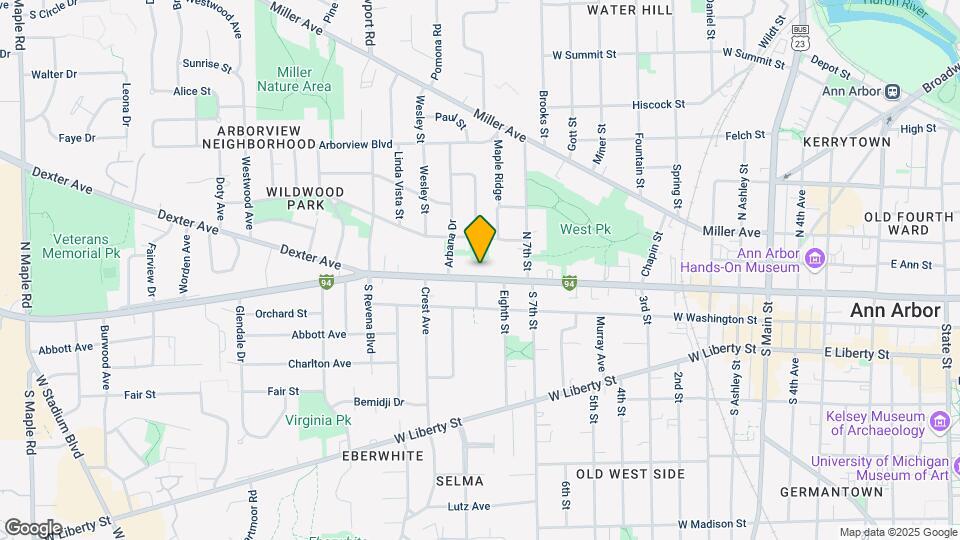 1020 W Huron St Mapa y Detalles de la Ubicación