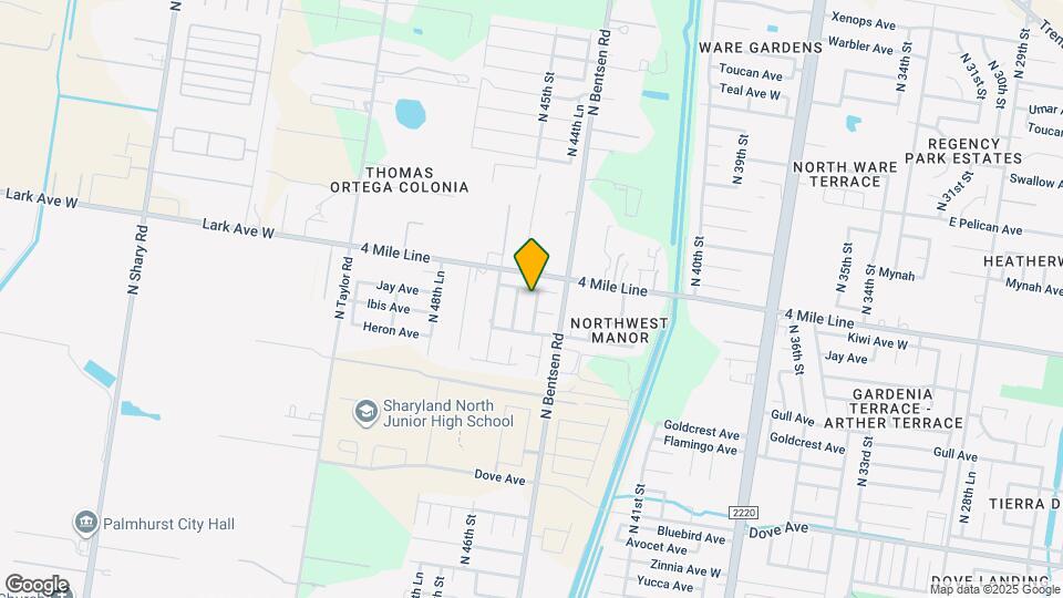 6225 N 45th St Mapa y Detalles de la Ubicación