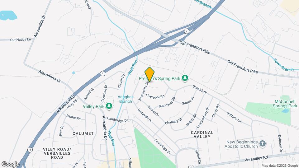 201 Newcastle Ct Map and Location Details