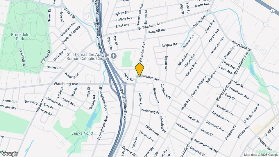 561 E Passaic Ave Mapa y Detalles de la Ubicación