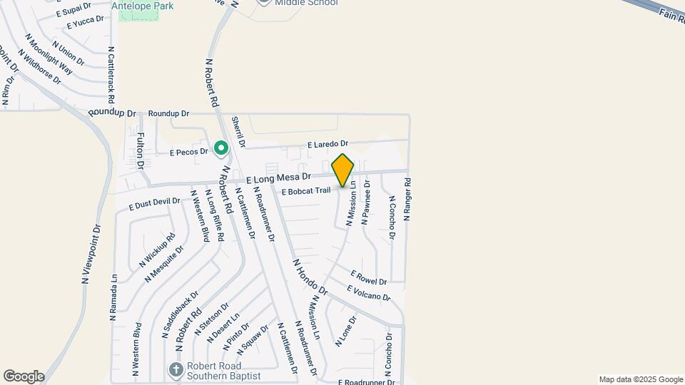 5701 N Squaw Dr Map and Location Details