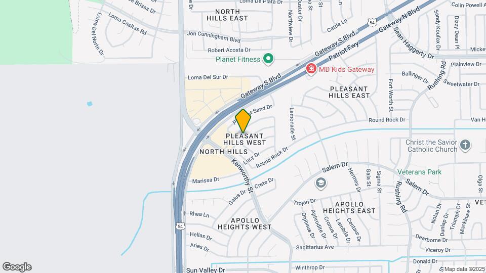 4708 Harmony Dr Map and Location Details