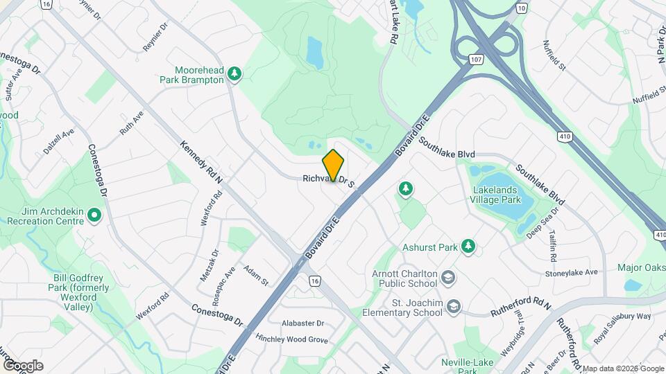 250 Richvale Dr S Map and Location Details