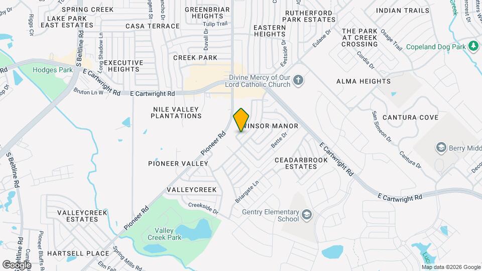 1816 Lemonwood Cir Mapa y Detalles de la Ubicación