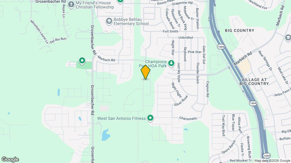 2926 Wentwood Run Map and Location Details