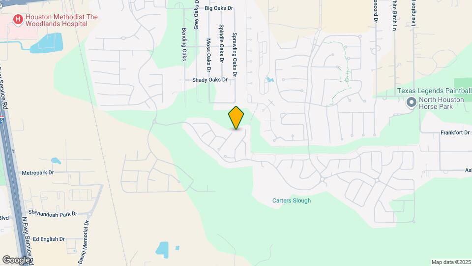 17105 Upland Bent Ct Map and Location Details