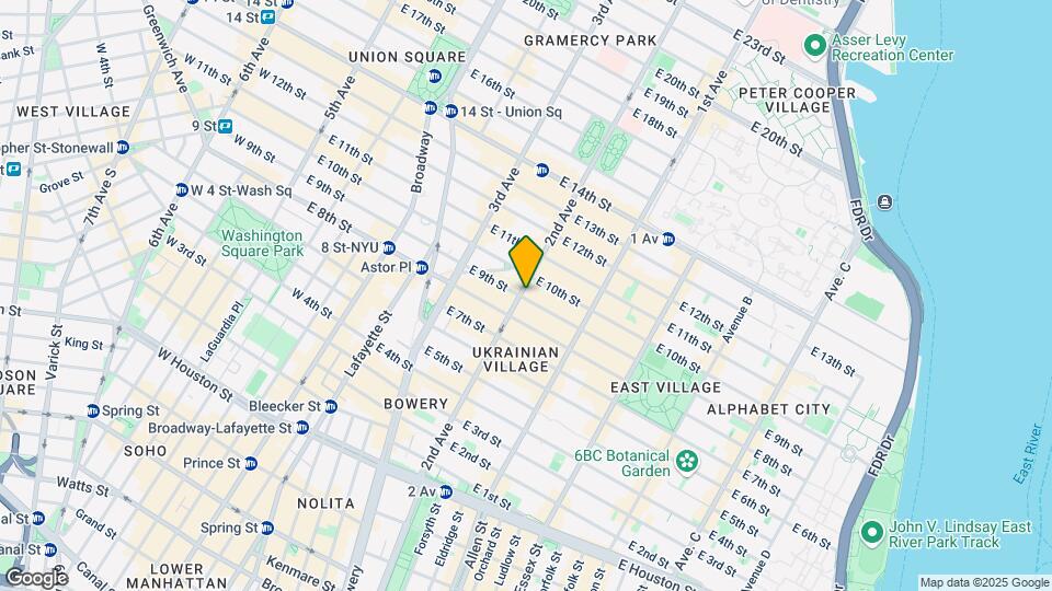 146 2nd Ave, Unit 6A Mapa y Detalles de la Ubicación