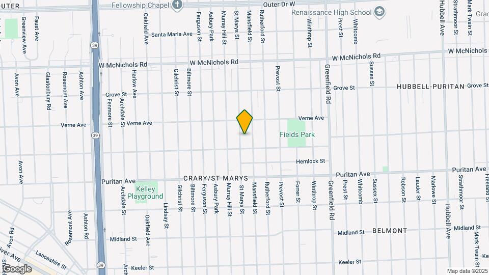 16544 St Marys St Map and Location Details