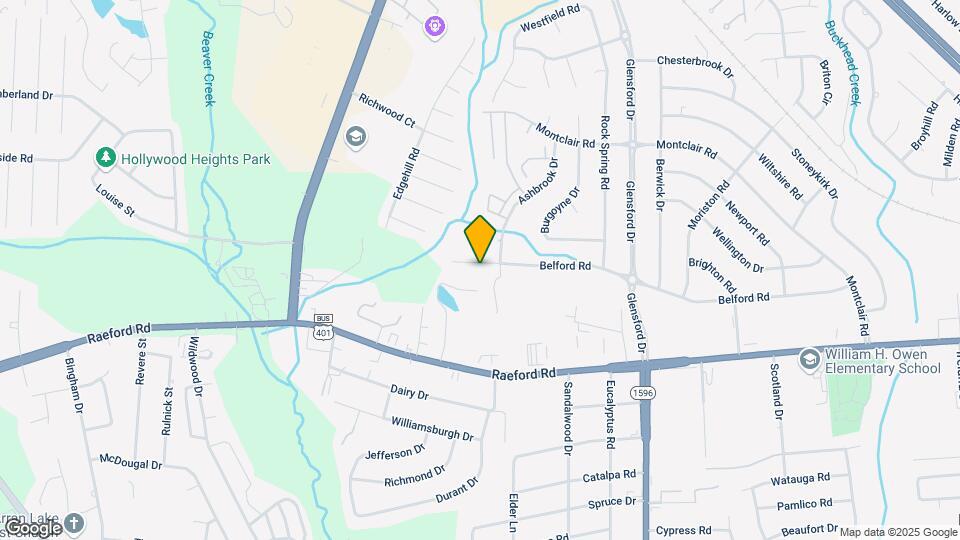 4809 Belford Rd Map and Location Details