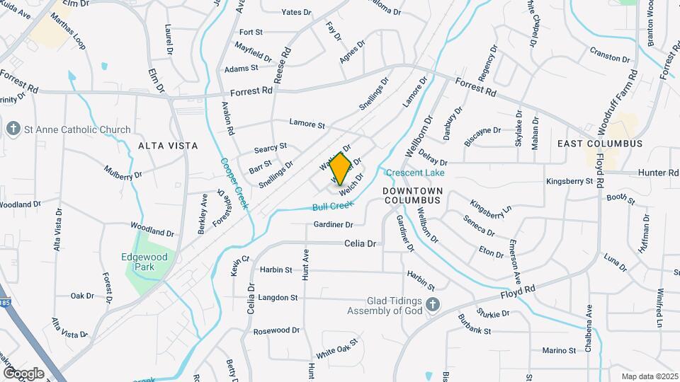 2131 Welch Dr Map and Location Details