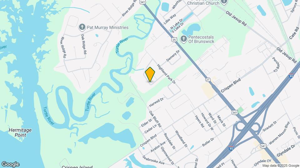 156 Highland Park Dr Map and Location Details