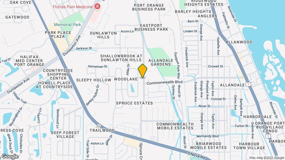 4670 Spruce Creek Rd Map and Location Details
