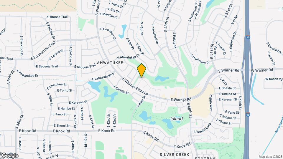 3872 E Mountain Sky Ave Map and Location Details