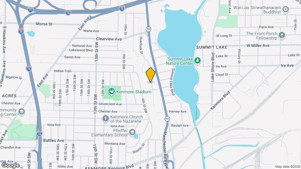 1702 Leighton Ave Map and Location Details