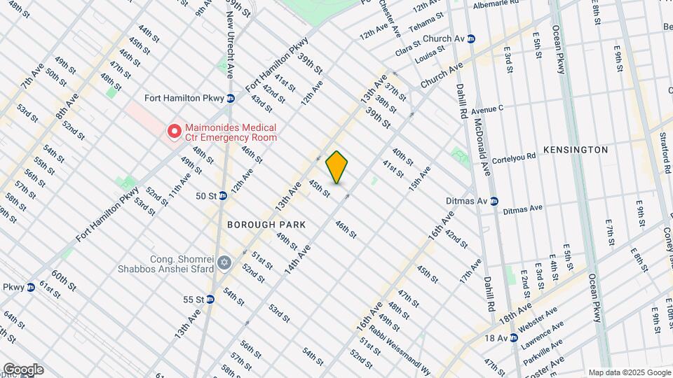 1364 44th St Map and Location Details