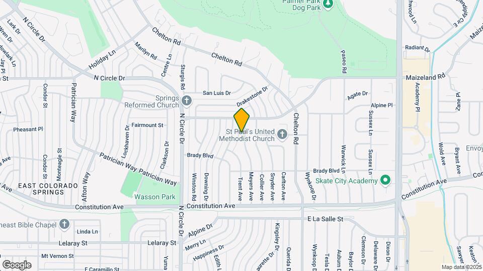 2122 Meyers Ave Mapa y Detalles de la Ubicación