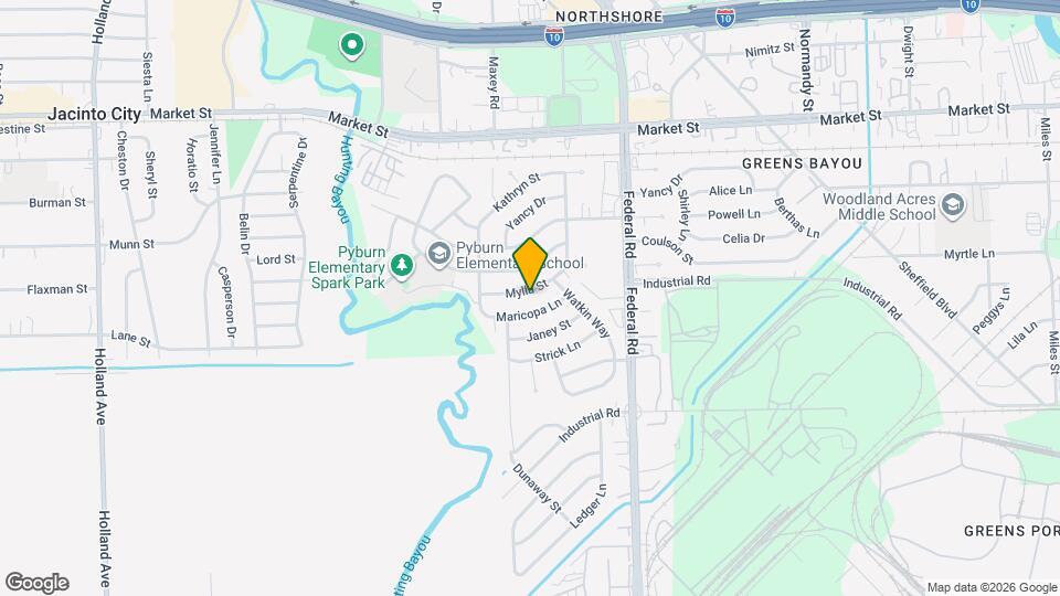 12422 Mylla St Map and Location Details