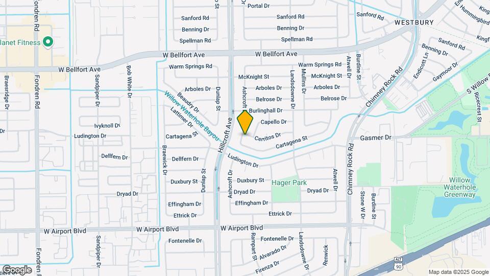 5831 Cerritos Dr Mapa y Detalles de la Ubicación
