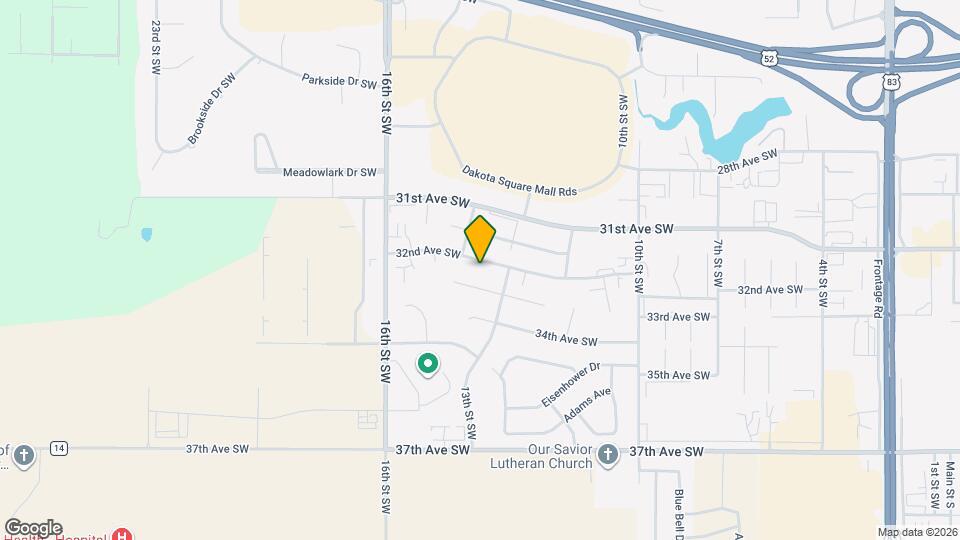 1319 32nd Ave SW Map and Location Details