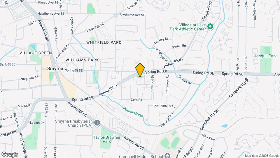 709 Spring Heights Ln Map and Location Details