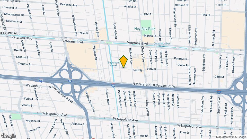 4029 Trenton St Map and Location Details