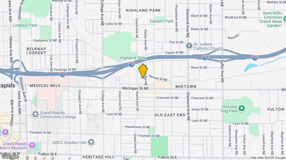 425 Harlan Ave NE Mapa y Detalles de la Ubicación