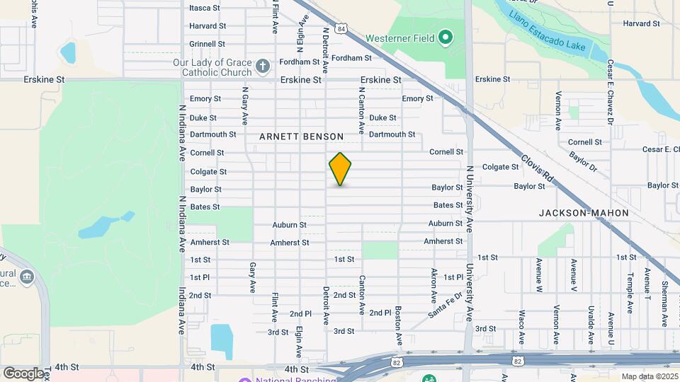 2819 Baylor St Mapa y Detalles de la Ubicación