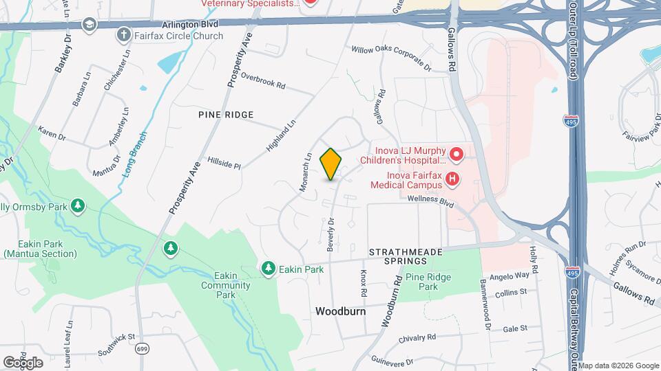 3336 Conquistador Ct Map and Location Details