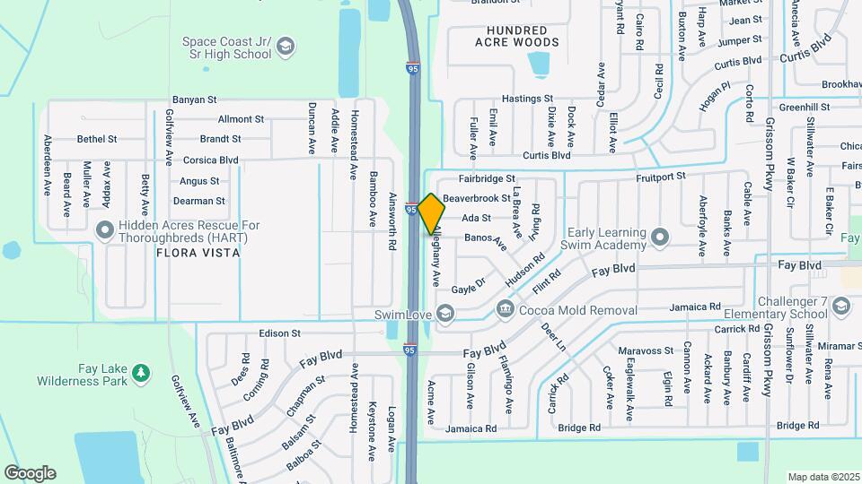6422 Alleghany Ave Map and Location Details