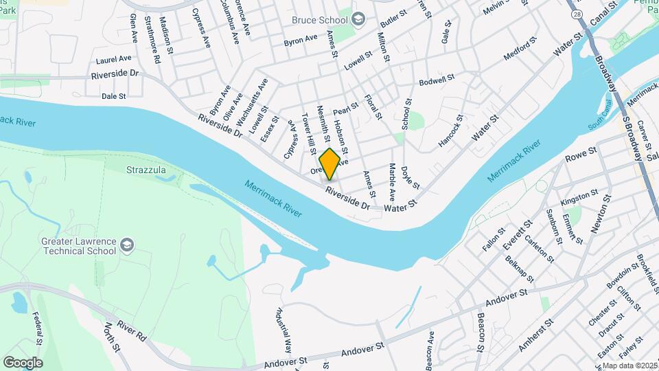 439 Riverside Dr Map and Location Details