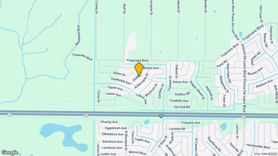5740 Zinkle St Map and Location Details