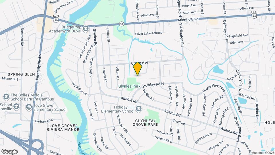 7007 Holiday Hill Ct Map and Location Details