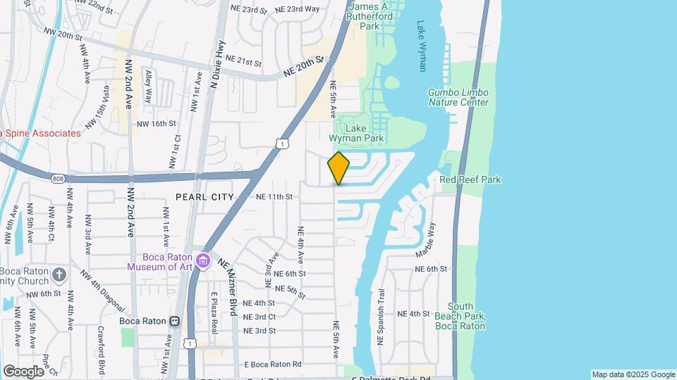 501 Golden Harbour Dr Map and Location Details