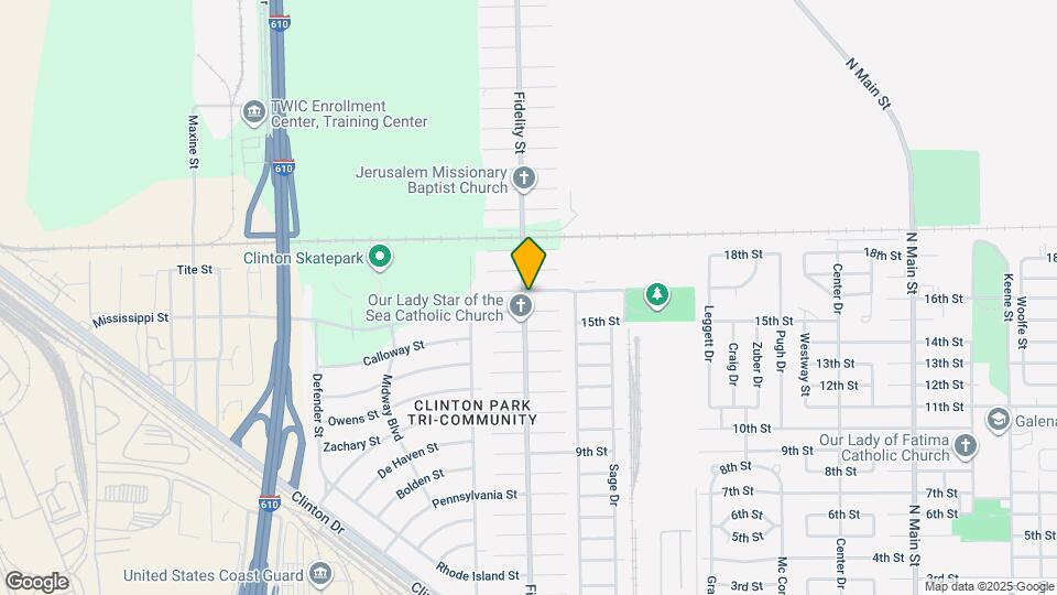 1516 Fidelity St Map and Location Details
