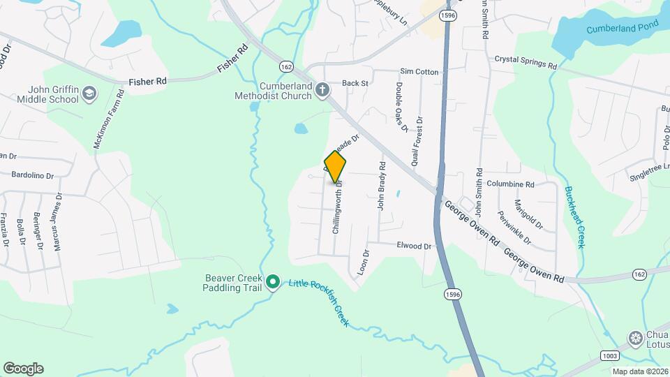 2840 Chillingworth Dr Map and Location Details