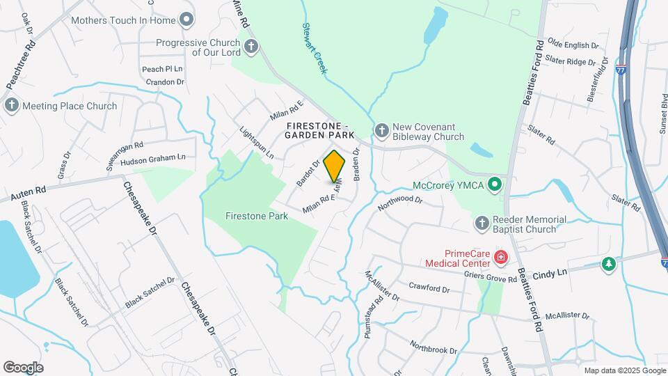 3611 Fagan Way Mapa y Detalles de la Ubicación