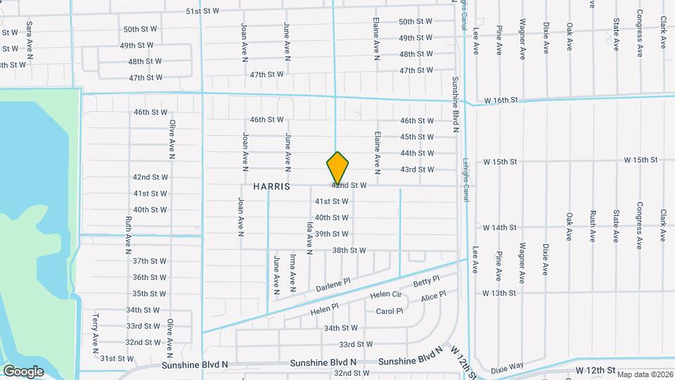 2719 42nd St W Map and Location Details