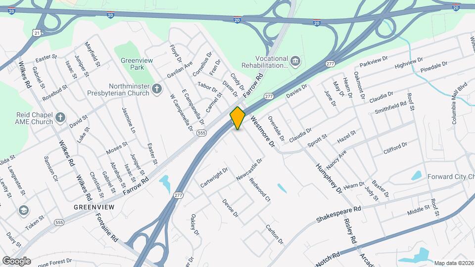 116 Coolstream Dr Map and Location Details